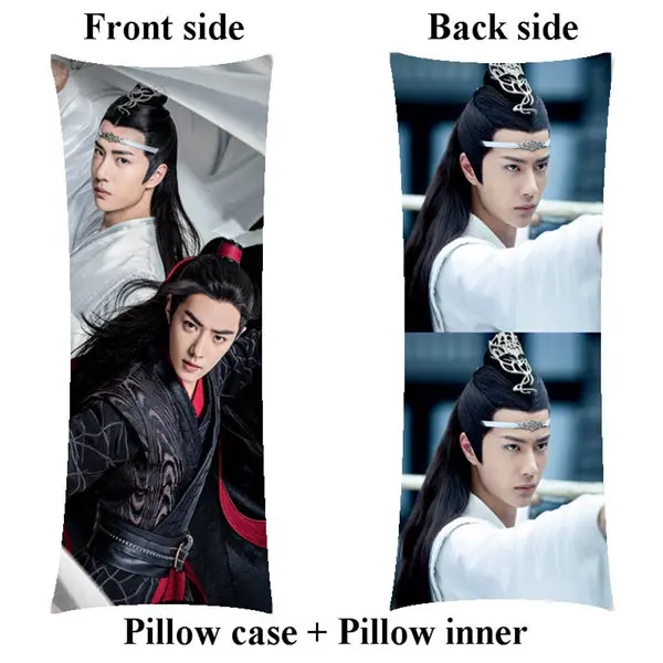 boyfriend Wang YiBo подушка для тела Неокрашенная длинная домашняя Подушка, включая внутреннюю - Цвет: pillow