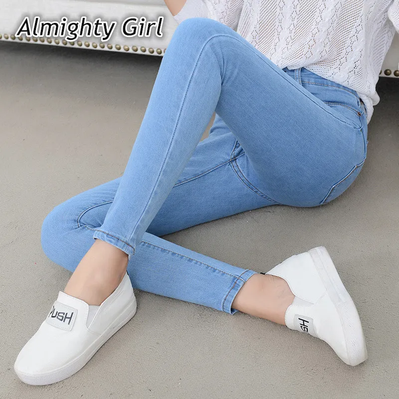 Denim Jeans Womens High Waist Stretch Pencil Skinny Ankle-length Pants Femme Black Blue Push Up 2020 Elastic Slim Streetwear0001 Denim Jeans Womens High Waist Stretch Pencil Skinny Ankle-length Pants Femme Black Blue Push Up 2020 Elastic Slim Streetwear0001