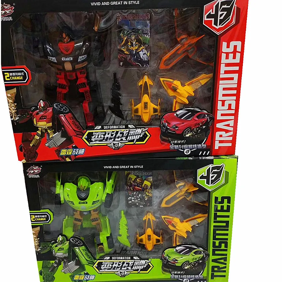 

Manual Transformation Toy Autobots Mini Jingang Robot Children 1-6-Year-Old Boy Optimus Prime Model Garage Kit