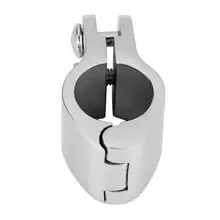 2 шт. Петля из нержавеющей стали Bimini Топ навесной челюсти горка 7/" зеркало полированное подходит для 7/8"(22 мм) трубы