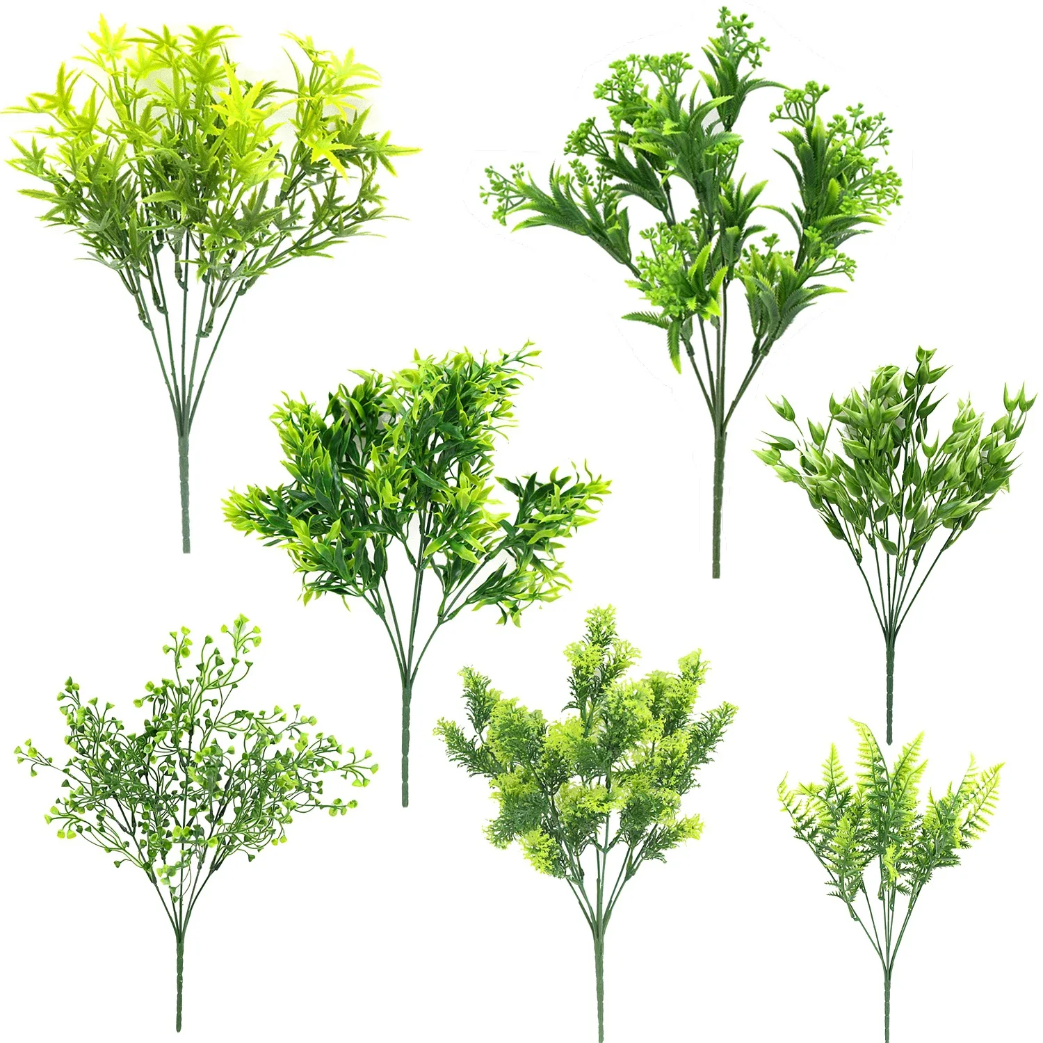 artificial plant aquatic plants bundle of persian leaf pine needle