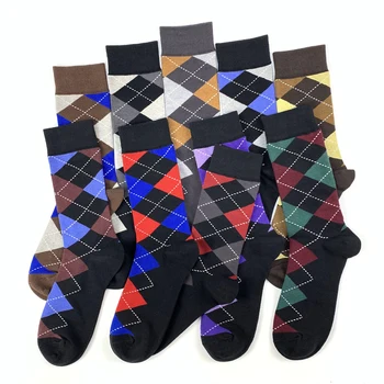 Brand Men Socks Soft Breathable High Quality Cotton Business Casual