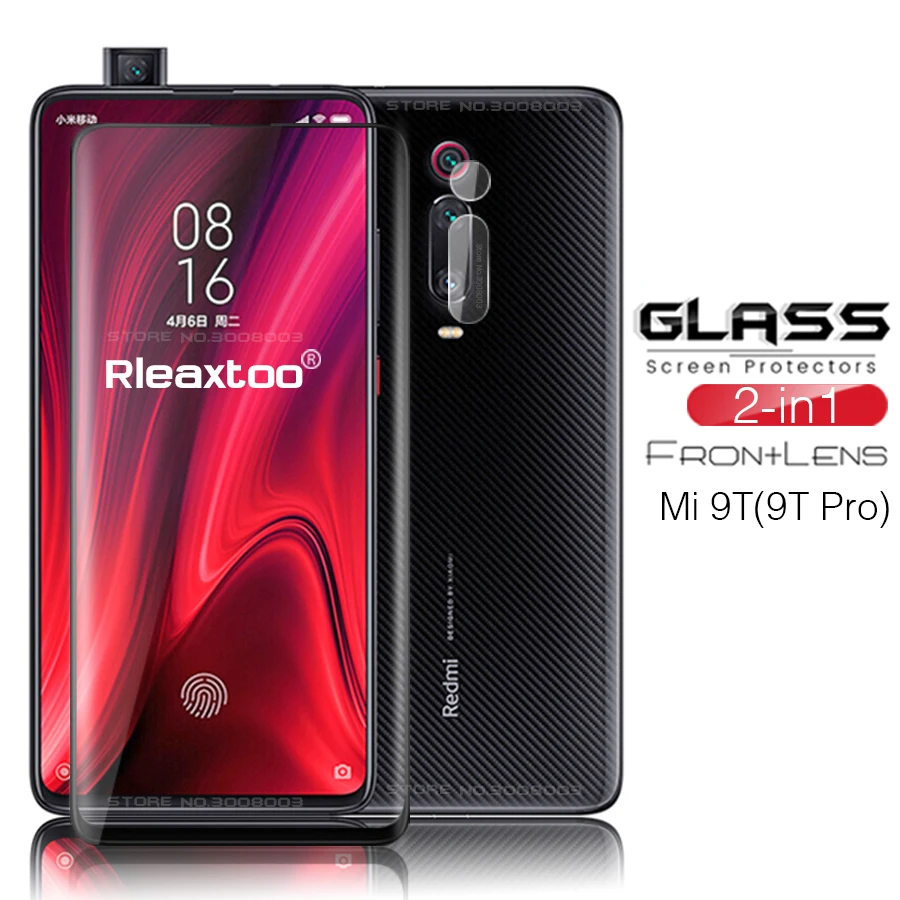 

2-in-1 mi9t mi 9t glass for xiaomi mi 9t pro camera screen protector safety lens film on xiomi 9tpro t9 pro t9pro tempered glass