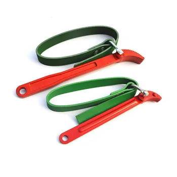 

Auto Car Repair Oil Filter Rubber Strap Wrench 8 Inches Capacity Removal Tools