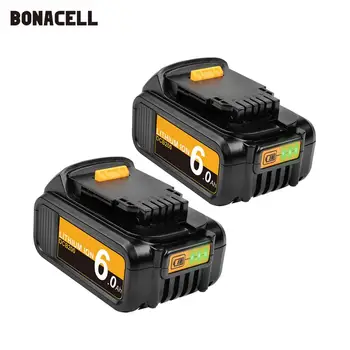 

DCB200 20V Max XR 6.0Ah lithium replacement battery for DeWalt 18V DCB184 DCB200 DCB182 DCB180 DCB181 DCB182 DCB201 DCB206 L50