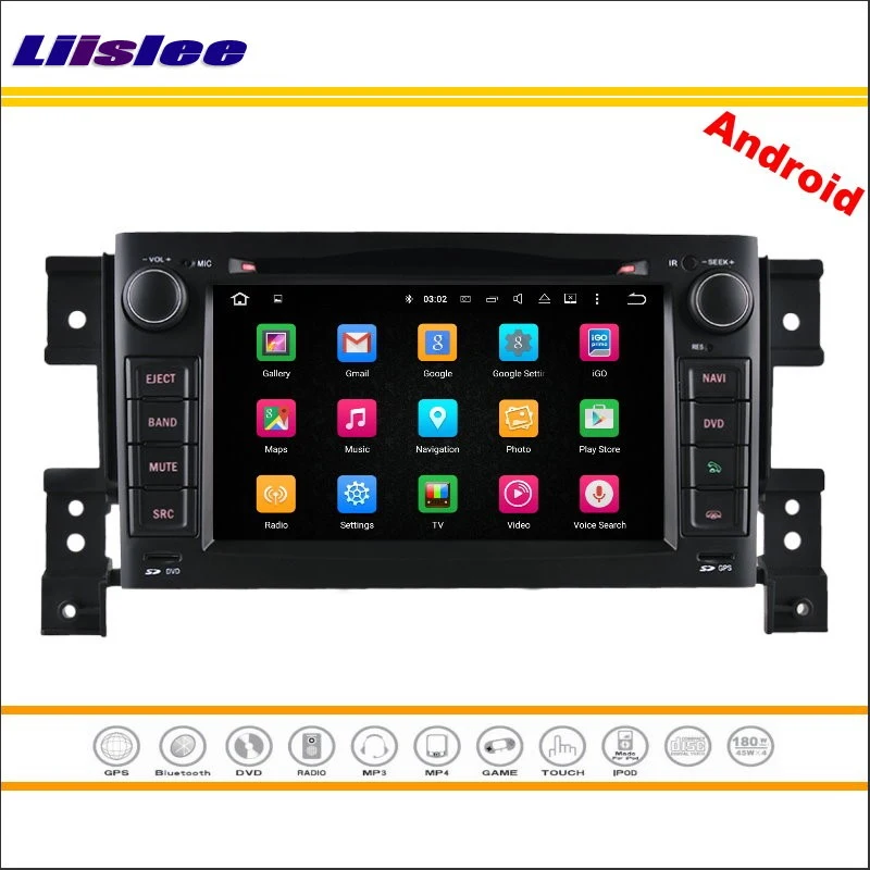 Автомобильный Android мультимедийный для Suzuki Geand Vitara стерео радио CD DVD плеер GPS