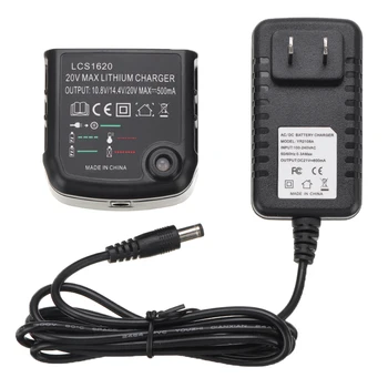 

LCS1620 Lithium Battery US Charger For Baide Propa Shidanli 20V Lithium Battery For Black Decker Rechargable Battery Charger