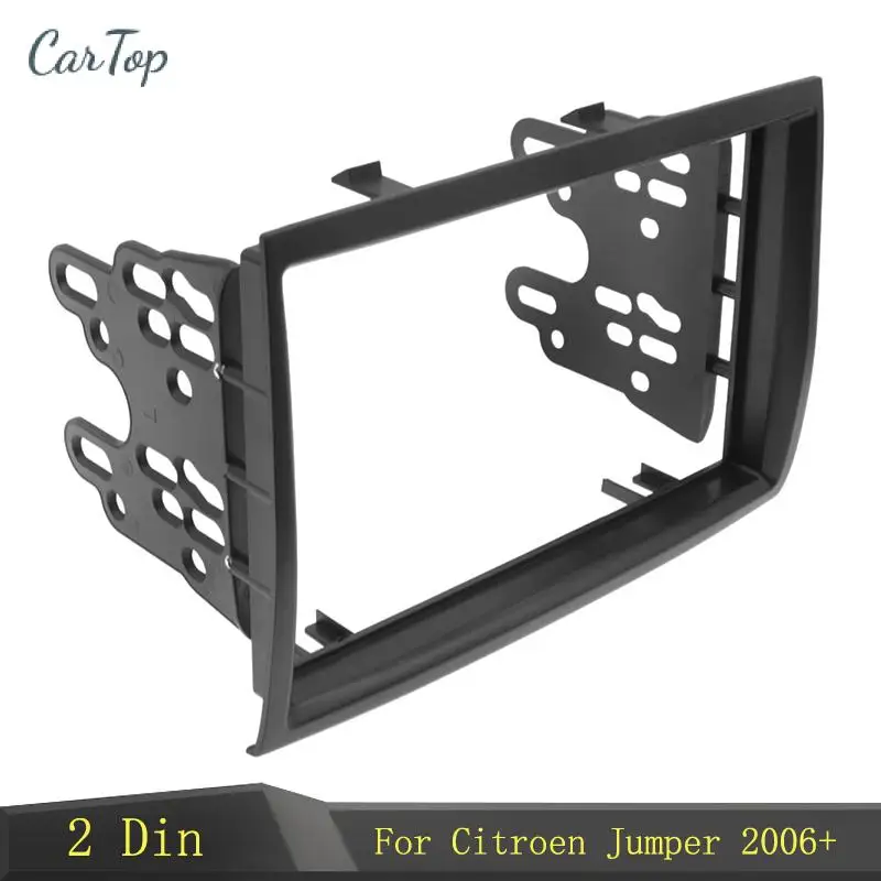 Радиоприемник Fascia Для CITROEN Jumper 2006 + PEUGEOT Boxer рамка CD DVD стерео плеер панель в