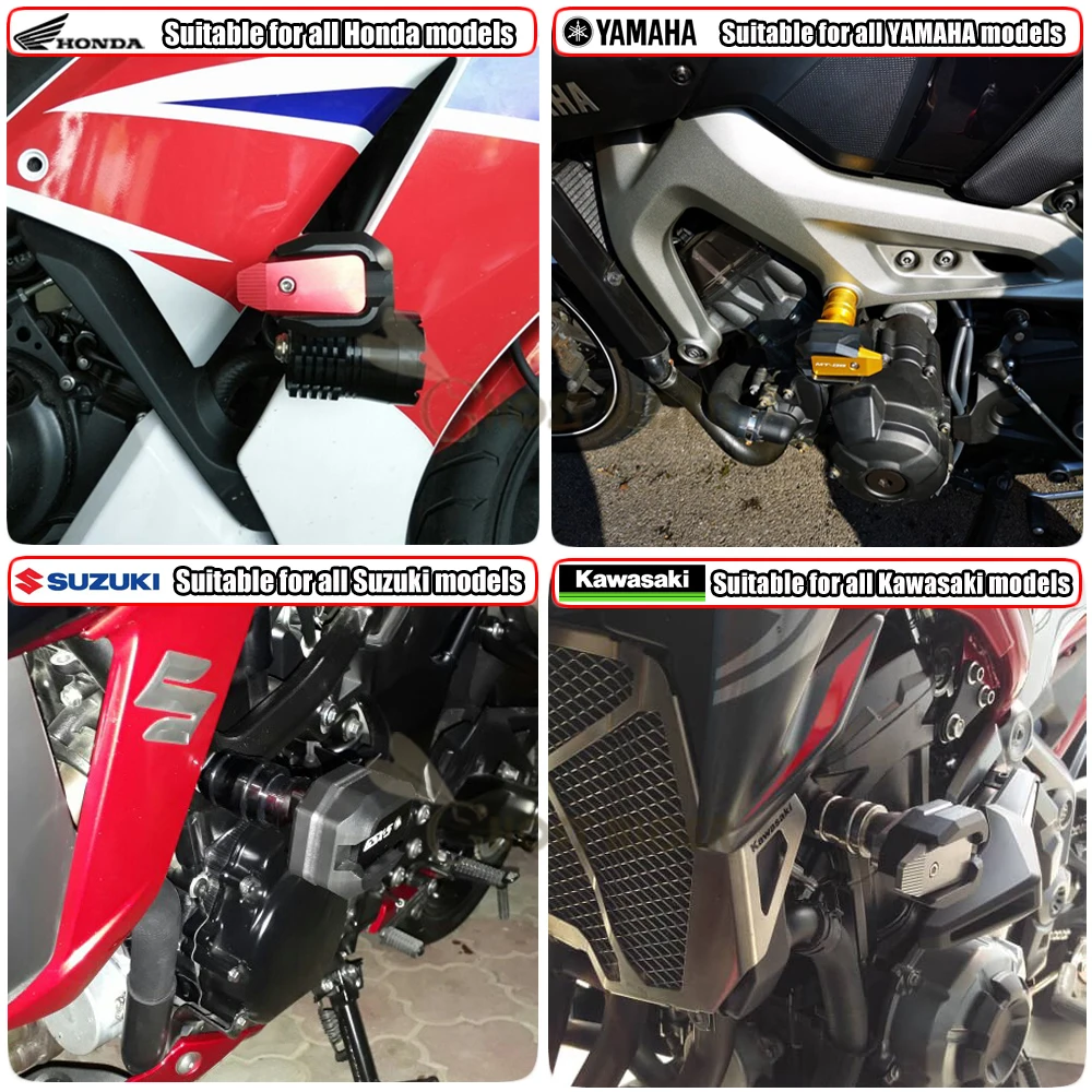 Puig Crash Pads Motor R12 Honda CBF600N 04-07 Black Puig Crash Pads Motor R12 Honda CBF600N 04-07 Black