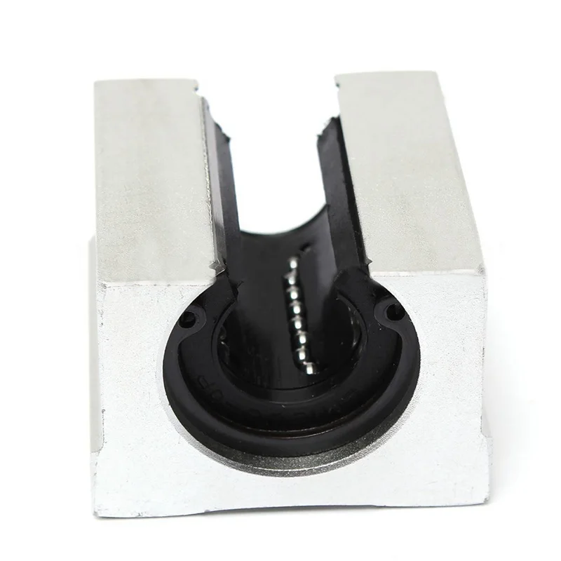 

SBR20UU Open Linear Router Motion Bearing Solide Shaft Block Slide Silver