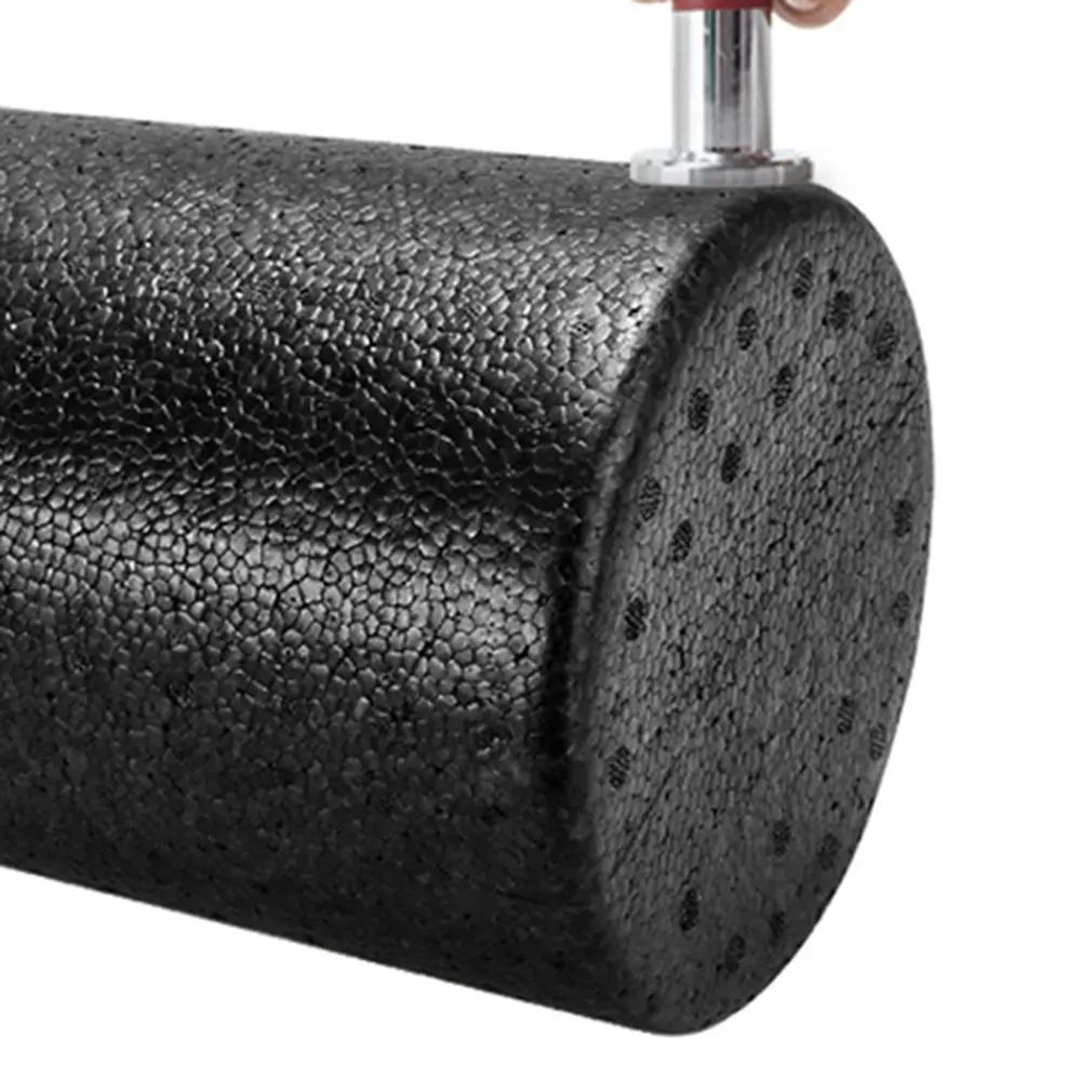 EPP Black Yoga Blocks Gym Foam Roller Yoga Column Muscle Roller Stick Balance Training Shaft Massage Roller Fitness Equipments