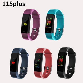 

Children115 Plus Bluetooth Smart Watch Heart Rate Monitor Smart Watch Fitness Tracker Bracelet Waterproof Smart Wristband