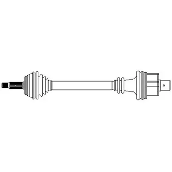 

METELLI axle shaft RENAULT Clio II KANGOO EXPRESS I17-0398METELLI