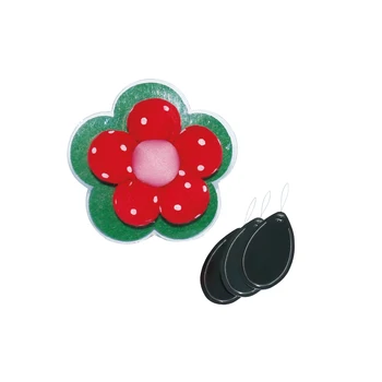 

1pc Flowers Sewing Needle Pin Cushion with 3pcs Needle Threader for Needle Storage Embroidery DIY Sewing Tools