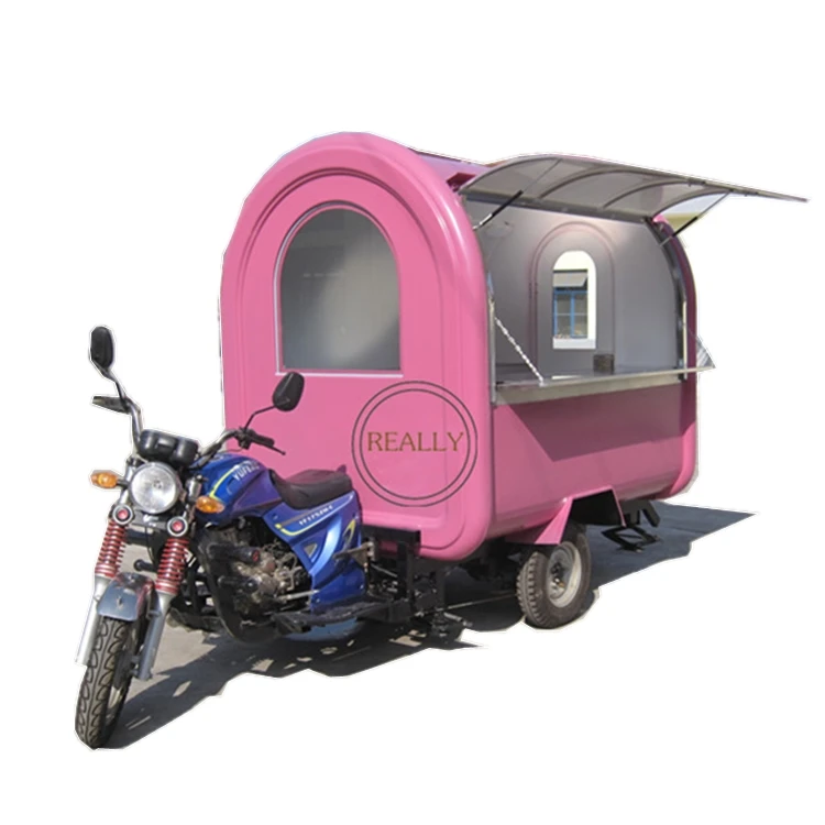 

Gasoline street food tricycle food cart, street style food truck food tuk tuk