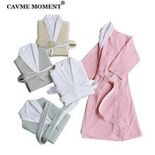 CAVME роскошный зимний халат для отеля, кимоно, халаты унисекс, длинный халат, теплые халаты для женщин, кимоно, ночная рубашка, свободный размер до 93 кг