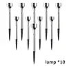 10pcs/lot Solar Light Lawn Led Night Light Outdoor Solar Power Decorative lights Waterproof IP65 Garden Landscape Meadow Lamp 2