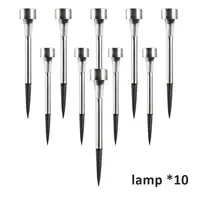 10pcs/lot Solar Light Lawn Led Night Light Outdoor Solar Power Decorative lights Waterproof IP65 Garden Landscape Meadow Lamp 2