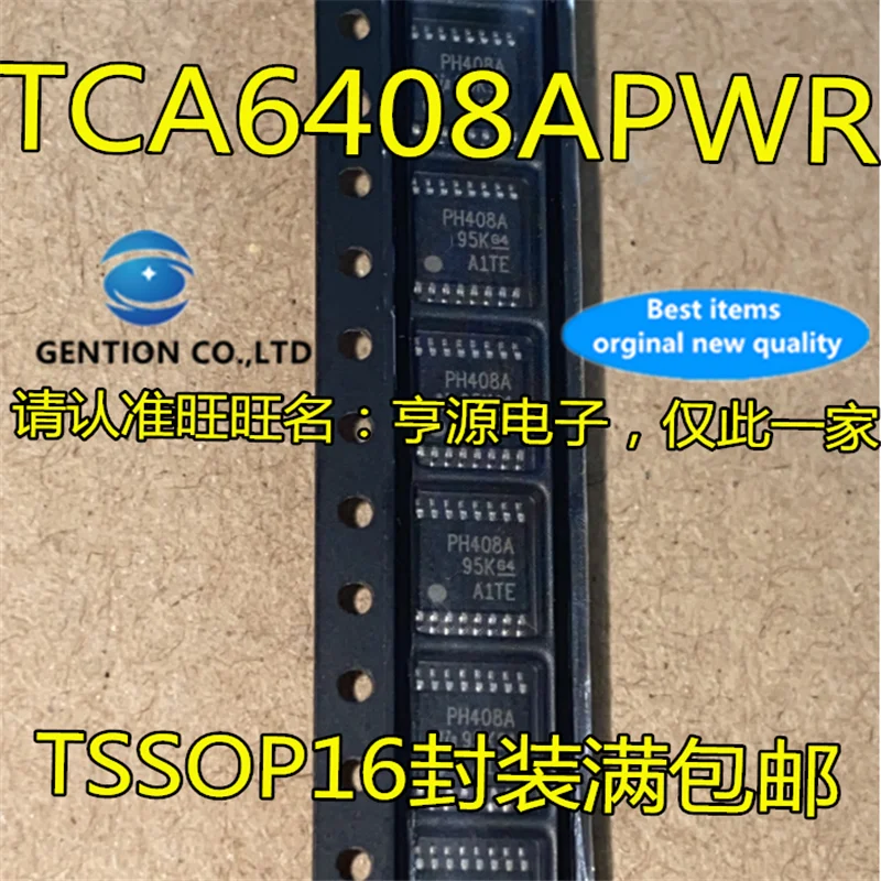 

10 шт., TCA6408, TCA6408APWR, шелкографический экран PH408A, TSSOP16, расширитель интерфейса, фотосхема, 100% новый и оригинальный