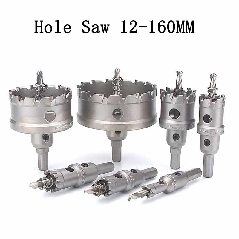 1pc Tct Core Hole Saw Drill Metal Cutter Stainless Steel Metal Wood