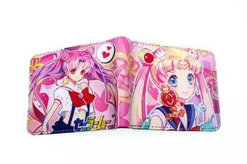 

Sailor Moon Men Women PU Wallet Coin Purse Unisex Wallets ID/Credit Card Holder