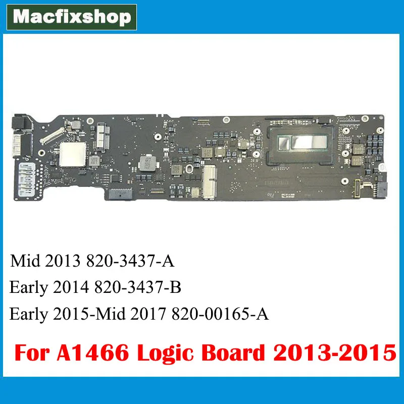 Sostituzione Originale Della Scheda Logica A1466 Da 4Gb 8Gb Per Macbook Air A1466 Motherboard Motherboard Scheda Madre 2012 2013 2014 2015 2017