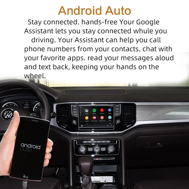 Sinairyu беспроводная Apple Carplay для Volkswagen Teramont 2015 2019 обновленная Android Авто зеркальная