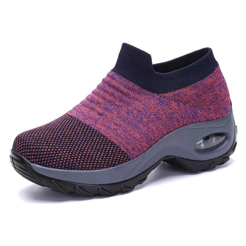 Lavender Женская обувь для тенниса; кроссовки на платформе; Spor Ayakkabi Bayan; спортивная однотонная дышащая обувь; zapatos mujer - Цвет: Lavender