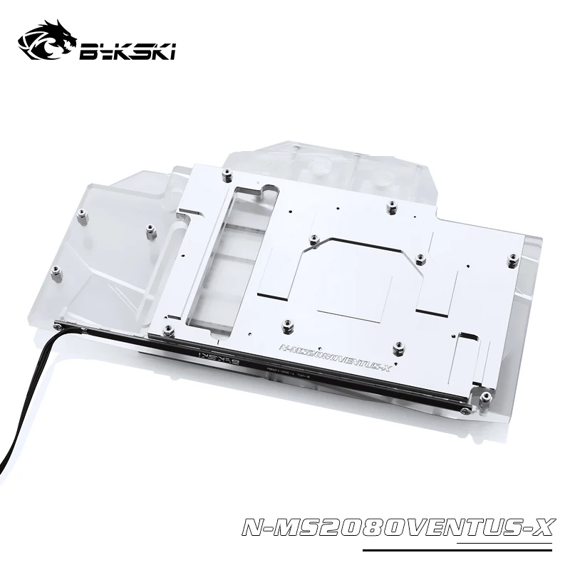 Bykski водяные охлаждающие блоки, совместимые MSI RTX2080 VENTUS 8G V2 RTX2070 Super 8G, блок GPU, поддержка управления mobo, N-MS2080VENTUS-X