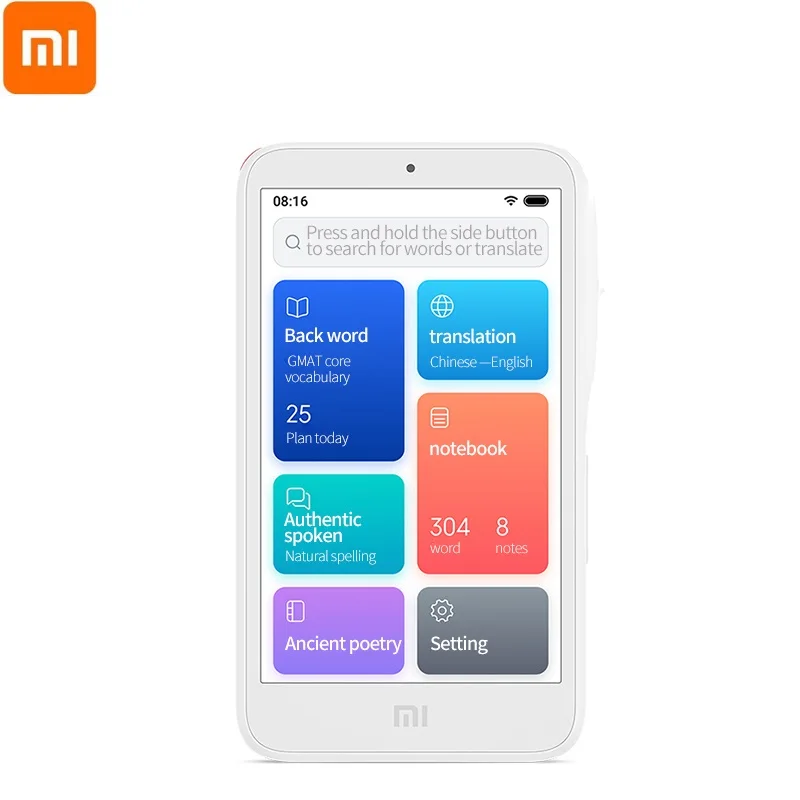  Original Xiaomi Smart Learning Machine Translator WIFI Version Xiaoai Teacher 30 Languages Bluetoot - 4000344629815