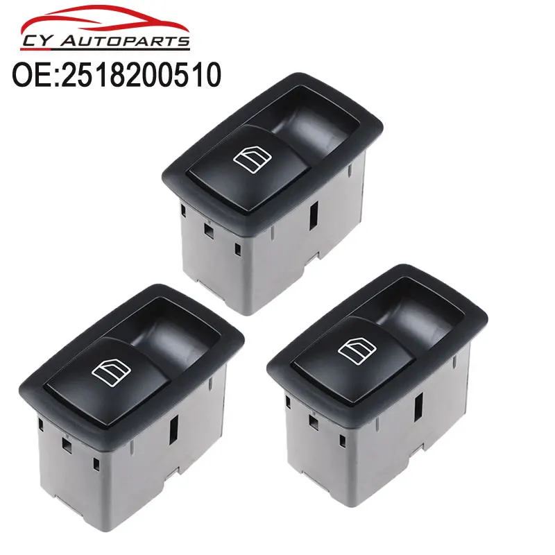 

Переключатель Стеклоподъемника для Mercedes-Benz 2006-2013 W251 W169 W245 X164 W164 2518200510 A2518200510, 3 шт.