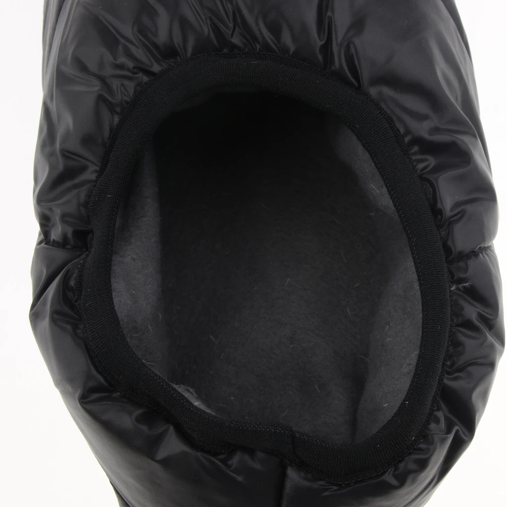 Slip on Duck Down Camping Slipper Unisex Winter Warm Non-slip Home Booties Waterproof Down Slipper