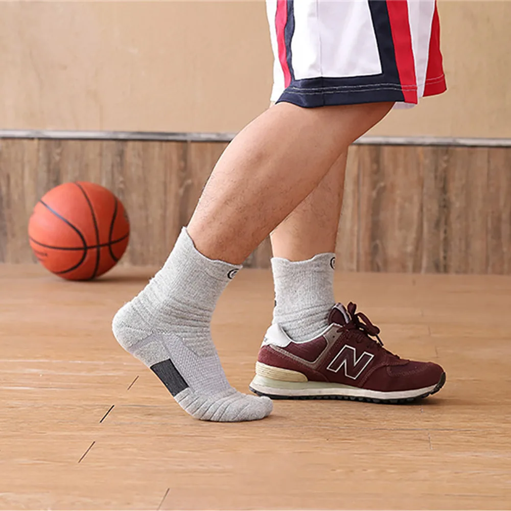Bicycle Cycling Socks Breathable MTB Road Bike Knee High Stocking Professional Outdoor Sports Racing Socks Equipment BB0106 (6)