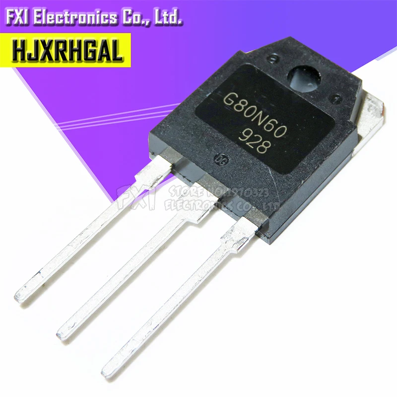 

10 шт., G80N60UFD SGH80N60UFD, TO-3P SGH80N60 TO-247 80N60