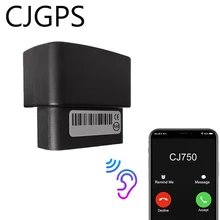Mini OBD sterowaniem głosowym lokalizator GPS samochód GSM urządzenie do śledzenia pojazdów lokalizator gps oprogramowanie APP IOS Andriod bez wykrywania skanowania OBD2