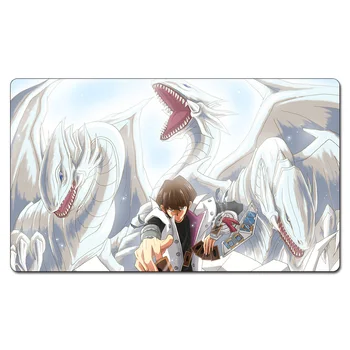 

(Seto Kaiba Yu-Gi-Oh ) YGO Board Games Playmats The Games Mat Custom Design Playmat mouse pad rugs with Free Gift Bag
