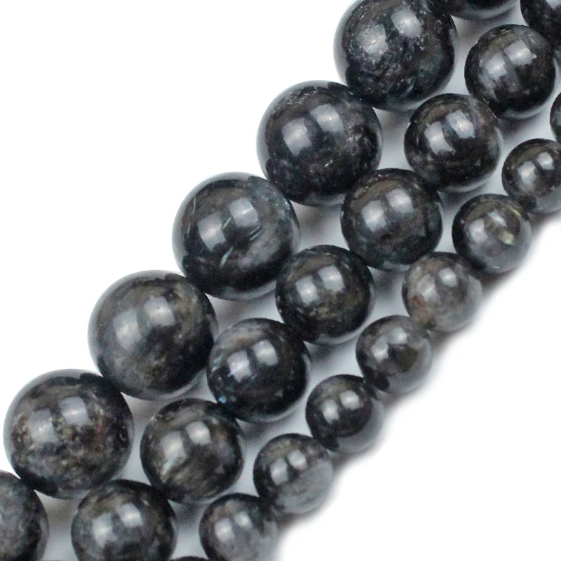 

Top Quality Natural Stone Black Dragon Sugilite Agat Crystal Charoite Quartz Round Loose Beads Diy Making Jewelry Accessories