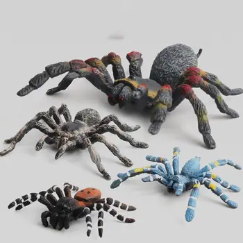 

Realistic 3D Spider Wild Insect Model Prank Halloween Trick Prop Kids Toy Gift Mini Doll Figurine Toy Gift New