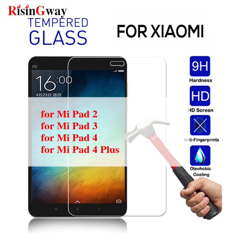 

For Xiaomi Mi Pad Mipad 2 3 4 8.0 Inch 9H Tempered Glass Film Screen Protector for Mipad 4 Plus 10.1 2018 Tablet Film