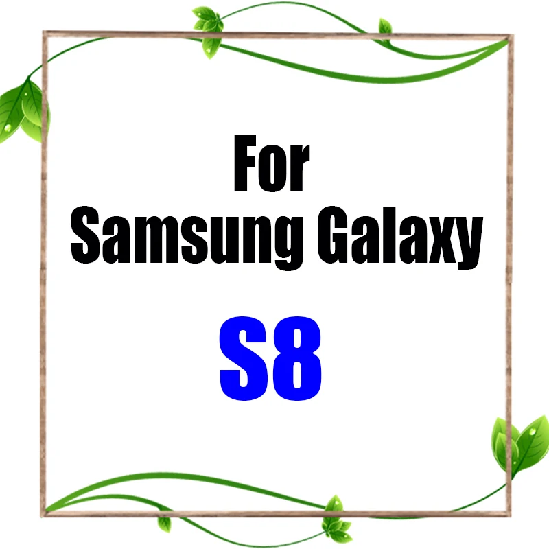 for galaxy S8 Чехол-накладка для iPhone 5, 6s, 7, 8 plus, X, XR, XS, 11 pro, max, samsung Galaxy S6, S7 edge, S8, S9, S10 plus - Цвет: for galaxy S8