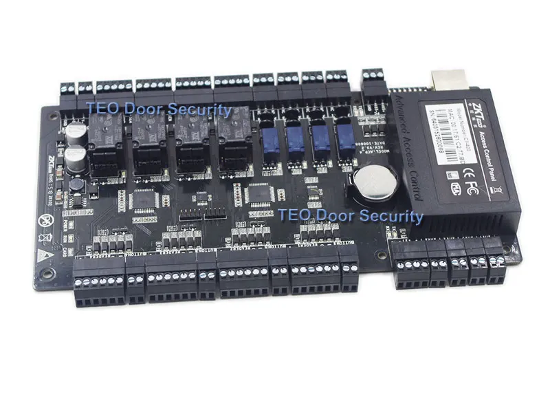 ZK c3-400 Built-in Auxiliary Input and Output Four Door Controller access control panel control board for 4 doors