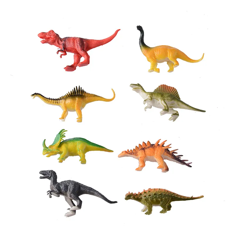 

Manufacturers Direct Selling New Style Simulated Dinosaur Models 6-Inch 8 Pack Hollow Dinosaur Model Toy Wholesale