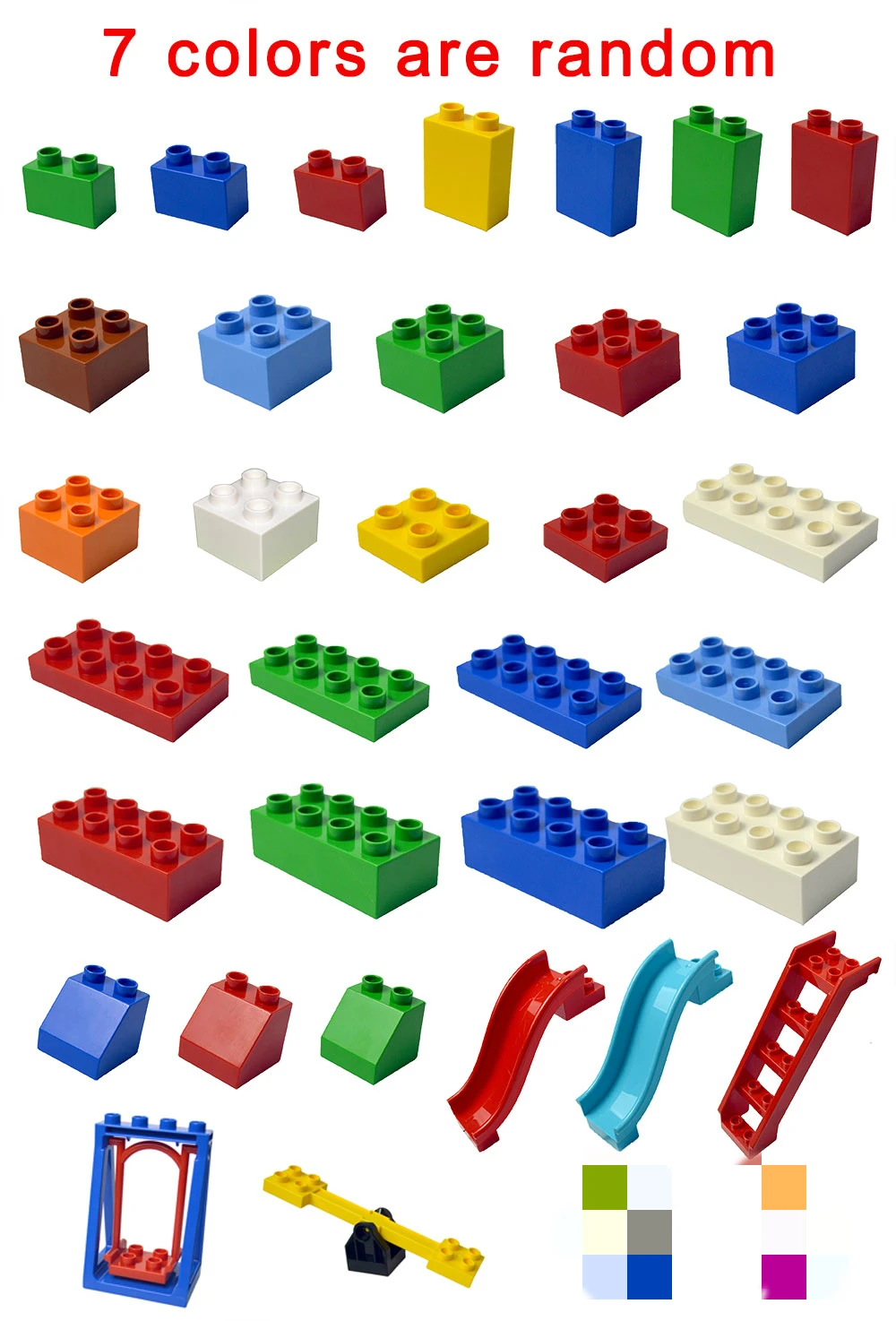 GOROCK-Big-Size-Bricks-158pcs-Set-City-DIY-Creative-Toys-Child-Educational-Building-Block-Bricks-Compatible (2)