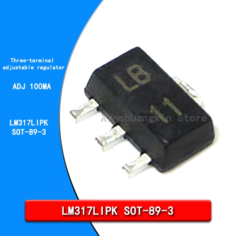 10pcs LM317LIPK LM317L screen printing LB SOT 89 LDO three terminal ...
