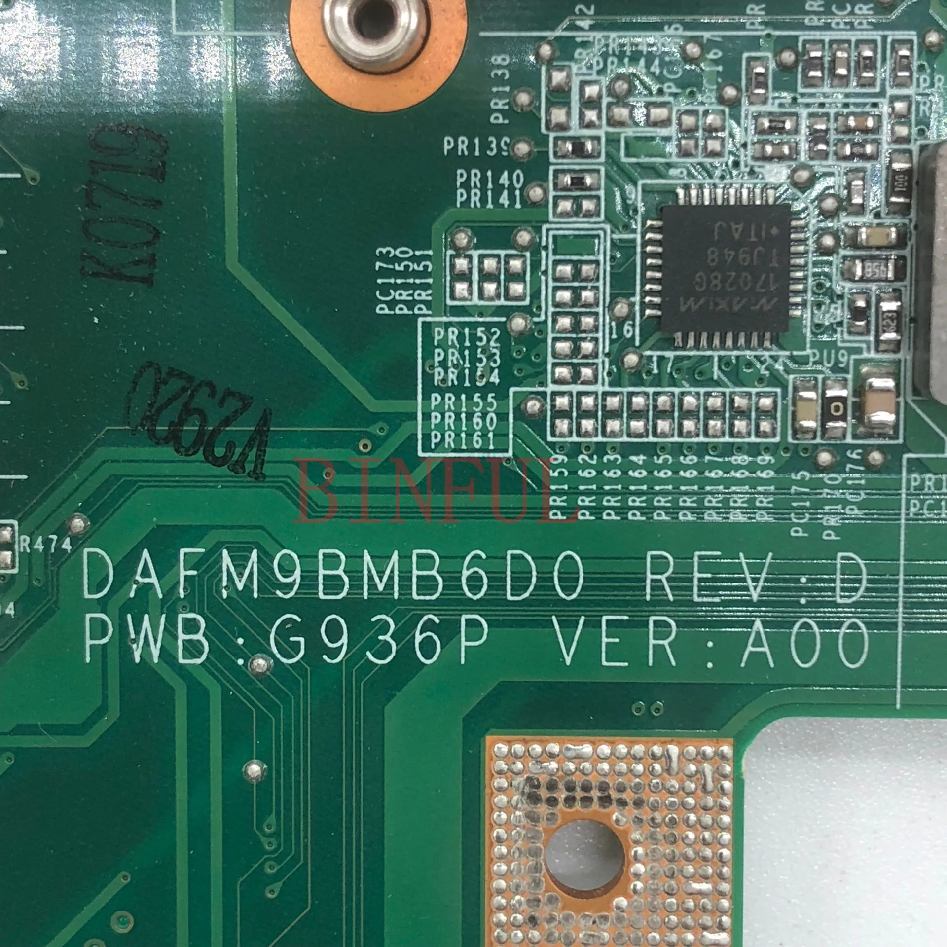 Высокое качество для 1558 CN-0G936P 0G936P DAFM9BMB6D0 материнская плата для ноутбука павильон HM57 DDR3 протестирована