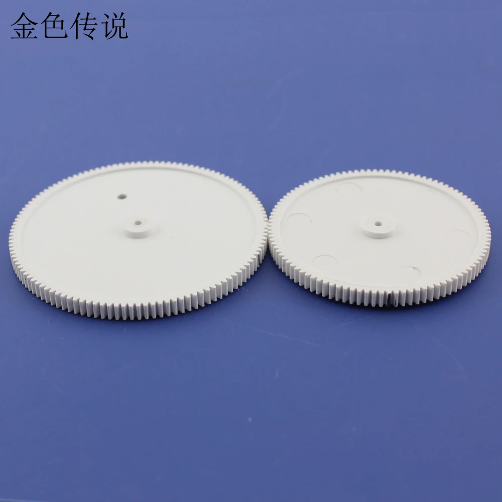 

Large gear 120 teeth 0.5 modulus Plastic gear big gear small gear model toy diy 100 teeth