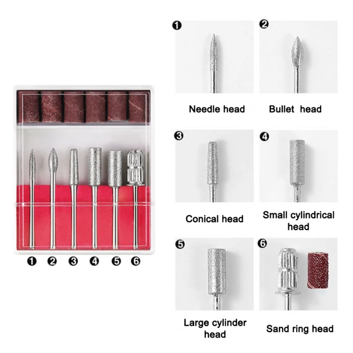 Hot Sale Nail Polishing Machine Electric Nail Drill Machine Rechargeable Strong Polishing ManicureTools