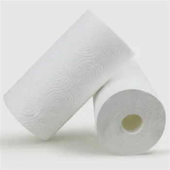 

3 Ply Rolling Papers Towels Tissue 3 Rolls Kitchen Tissue Towel Paper Embossed Roll Micro Absorbent For Home Kitchen Accessories