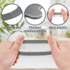 10pcs Silicone Jar Gaskets Replacement Airtight Rubber O Rings Leak-proof for Food Storage Sealing Lids Glass Can Mason Jars 4