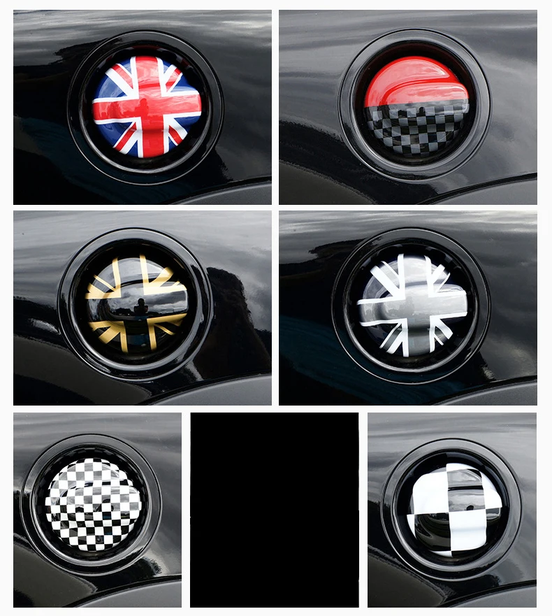 Автомобильный топливный бак крышка наполнитель Крышка декоративный автомобильный стикер для BMW MINI COOPER S R55 R56 автомобильные аксессуары внешняя модификация